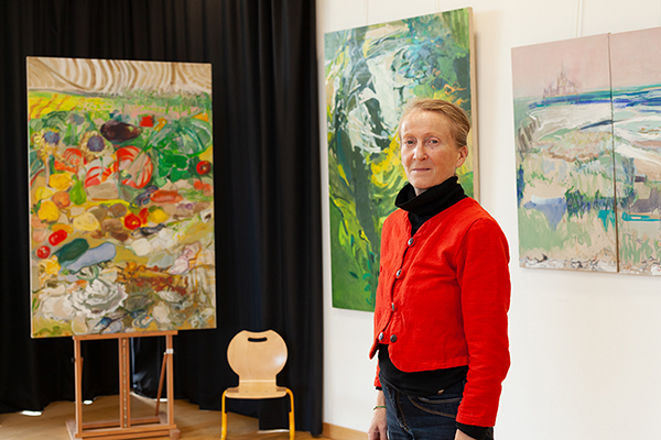 Odile Morin, artiste peintre à Saint-Malo